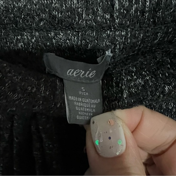 Aerie Gray Heathered Super Soft Jogger Pants - Picture 5 of 7